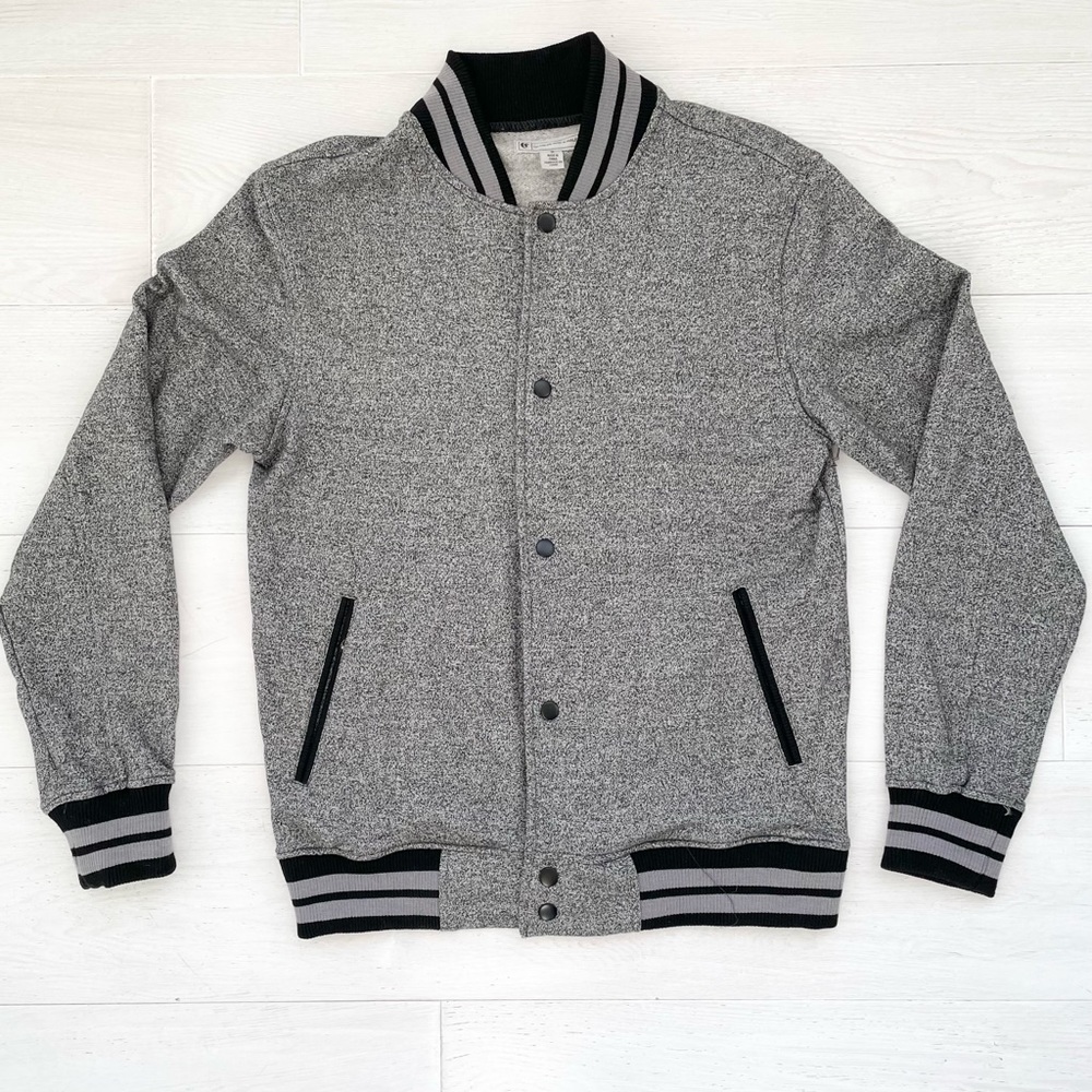 Vintage Charles and A Half Varsity Jacket Fleece Jacket